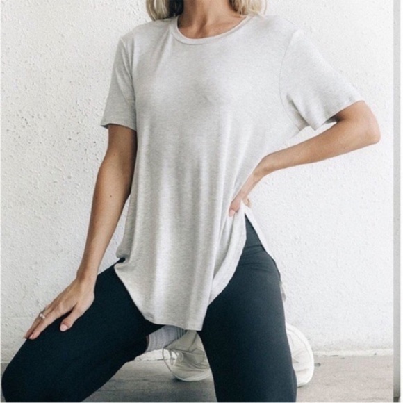 Joah Brown Live In Slouchy Tee Oatmeal OS - Picture 4 of 11